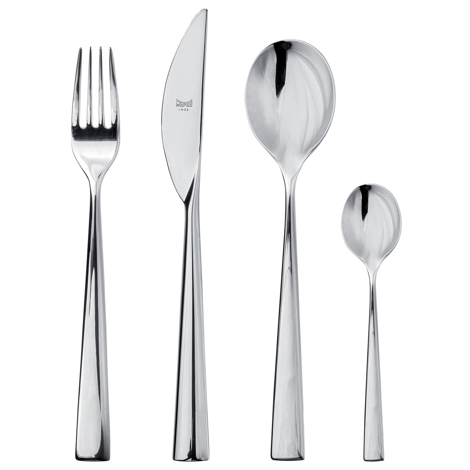 0799975793337-1 Mepra Energia Cutlery Set Gift Box (24 Pieces) - Image 1