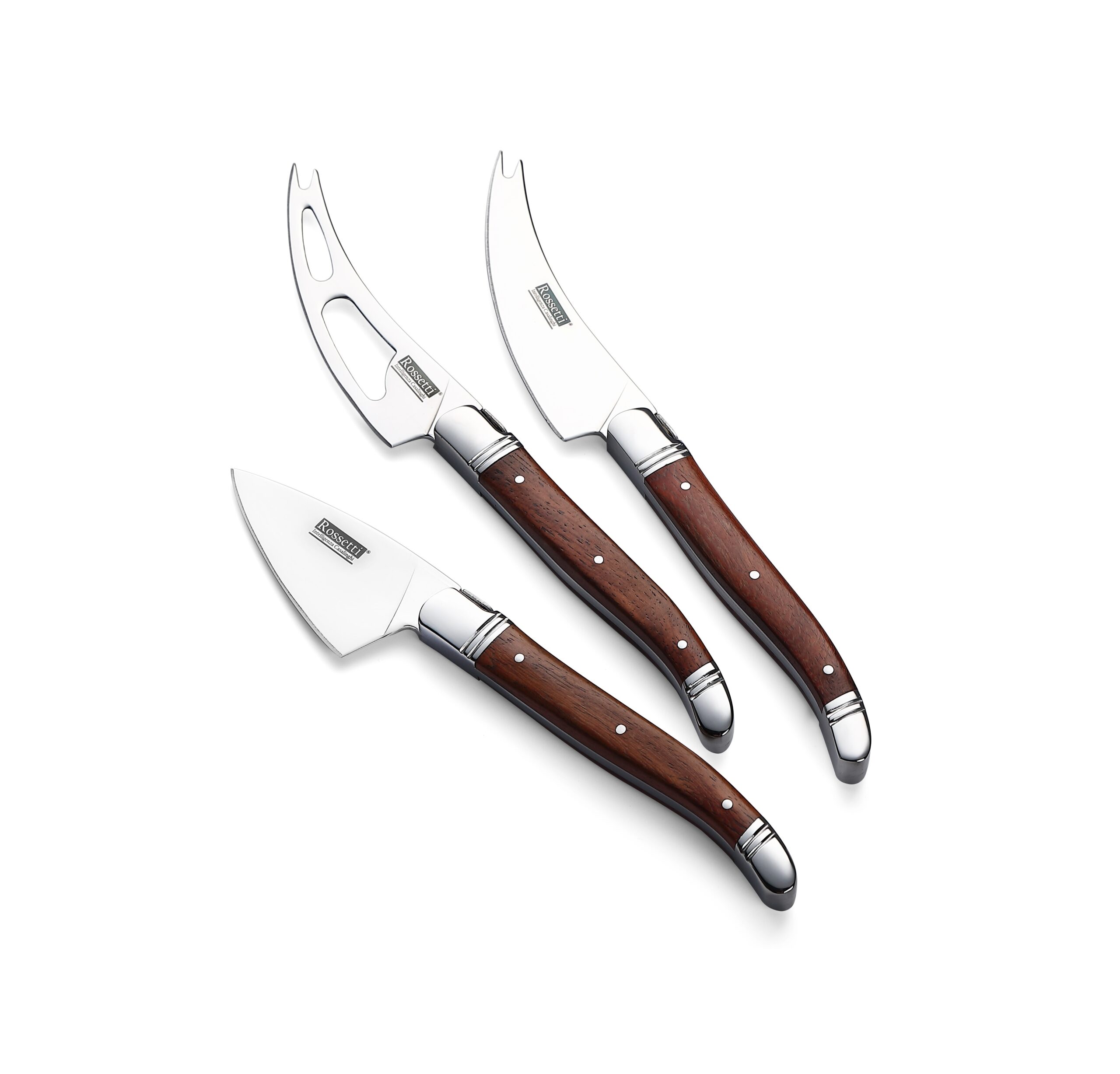 1501 Rossetti Cacio Luxury Cheese Knives Set (3 Pieces) - Image 1