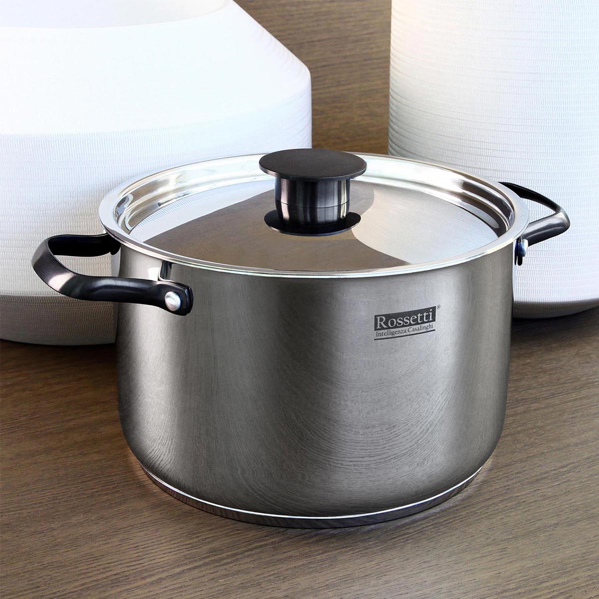 1811 Rossetti Agostini Bronze Stainless Steel Casserole (24cm) - Image 1