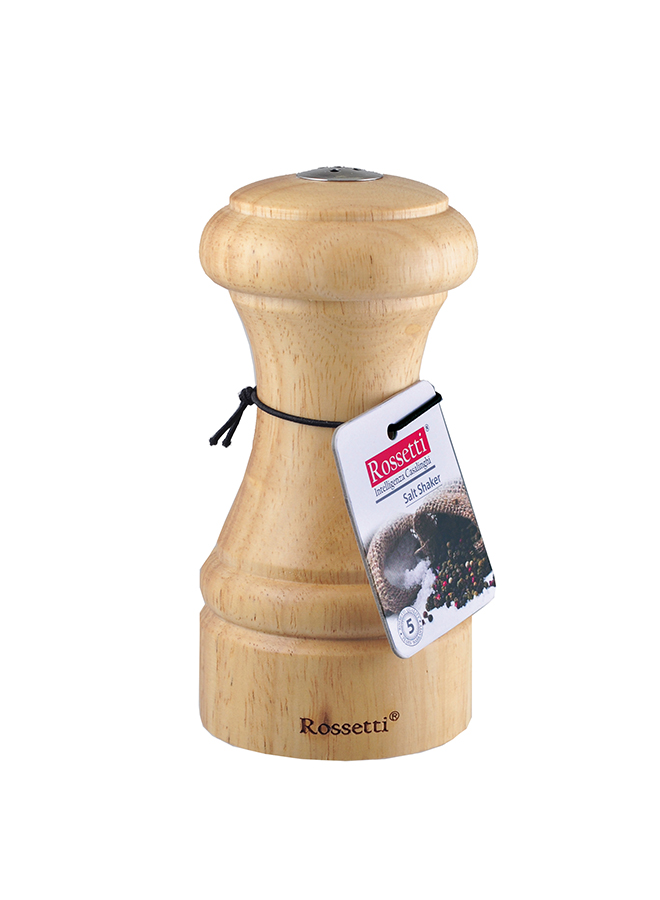 # 2210 - 12cm Wood Salt Shaker Rossetti Wood Salt Shaker - Image 1