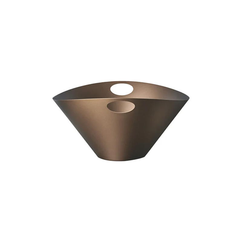 251009(B) Mepra Atmosfera Venere Bronze Display Bowl - Image 1