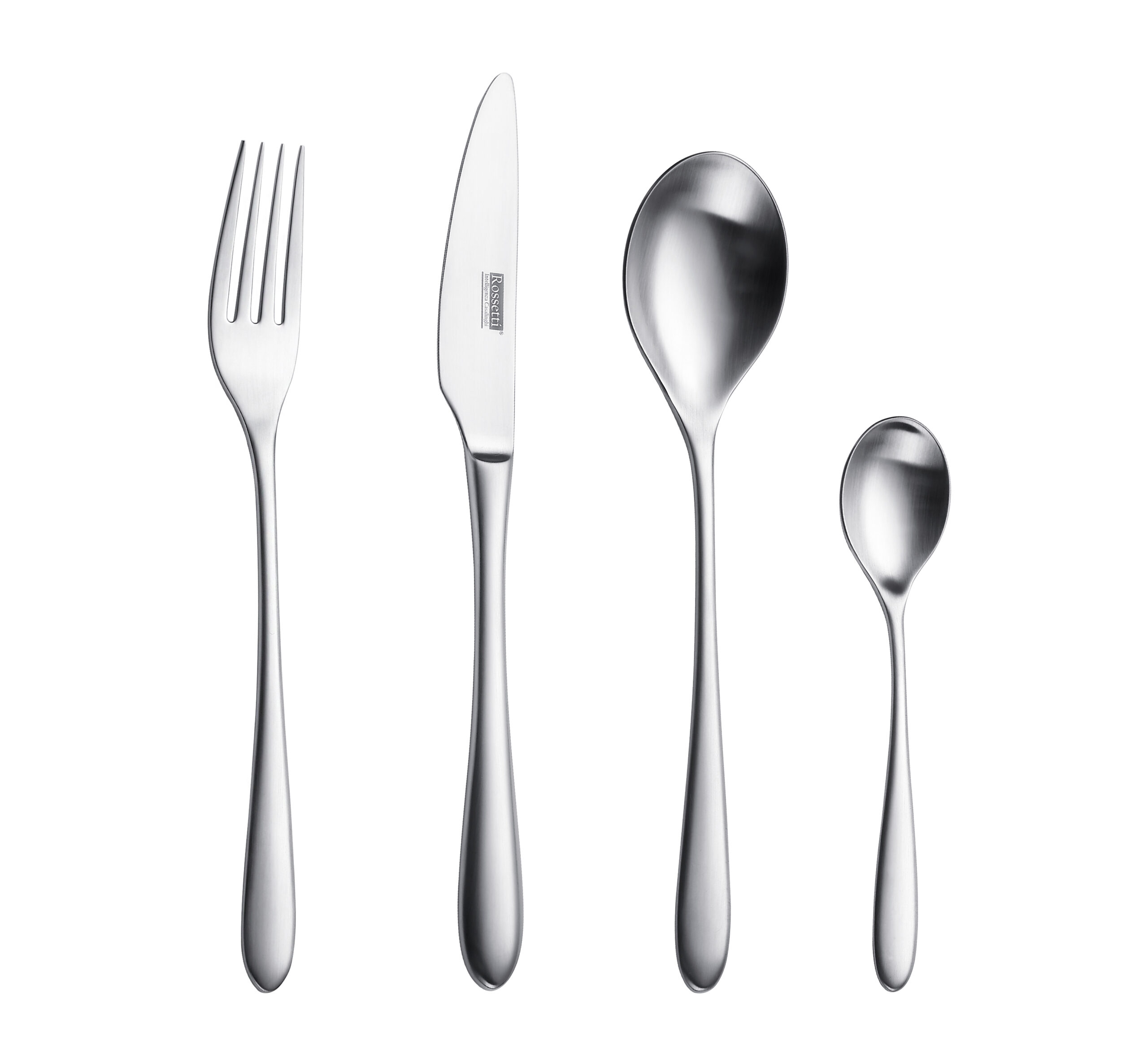 Rossetti satin finish cutlery set