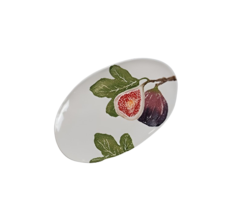 6944 Rossetti Fig Oval Platter (32x21cm) - Image 1