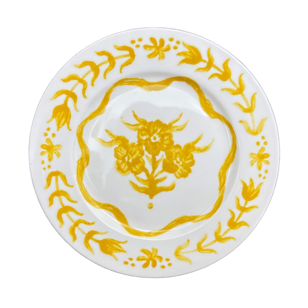 C144-2 Rossetti Palais Dusultan Orange Dinner Plate (26.7cm) - Image 1