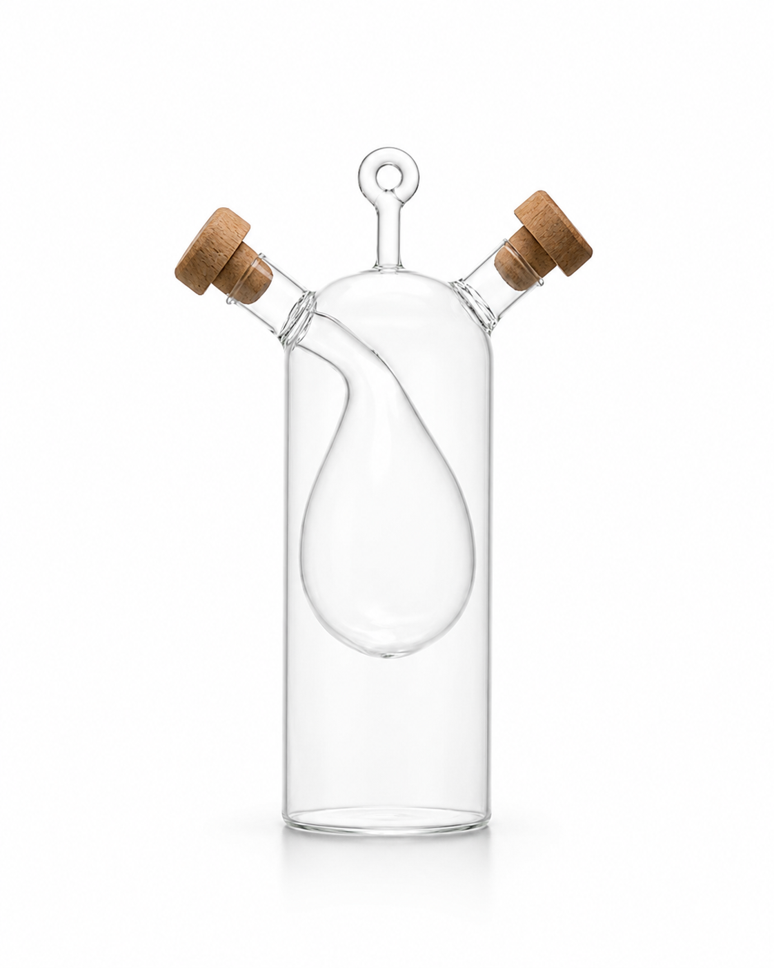 Gio Oliera Clear Glass Oil & Vinegar Dispenser Gio Oliera Clear Glass Oil & Vinegar Dispenser - Image 1