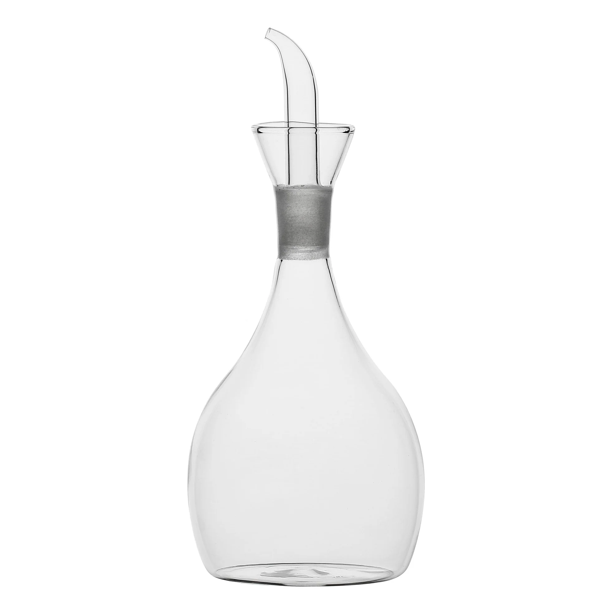 Oevo Glass Cruet Oevo Clear Glass Oil & Vinegar Dispenser Large 0.5L - Image 1