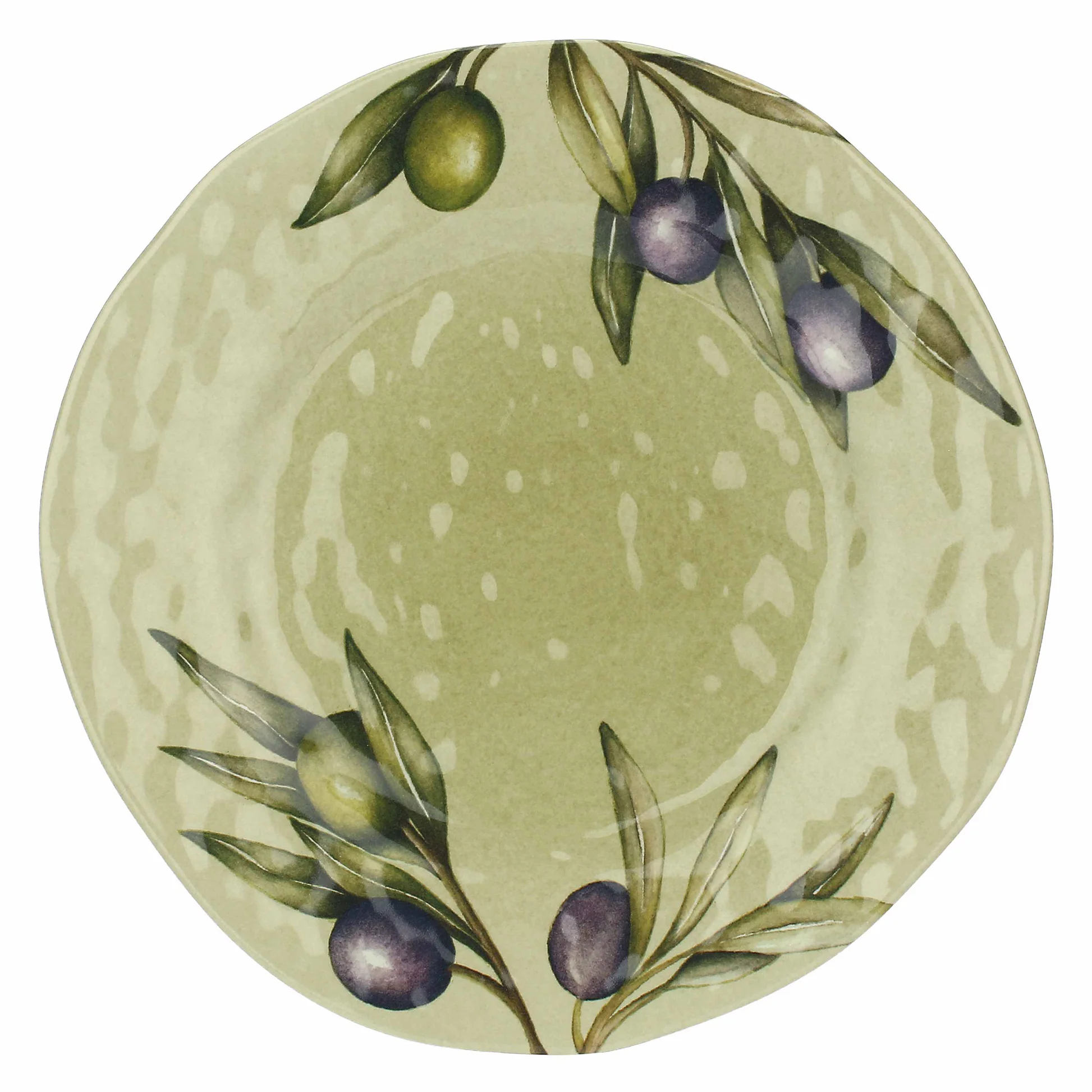 Olyvia Melamine Salad Serving Plates Olyvia Melamine Salad Serving Plates Set of 2 (21cm) - Image 1