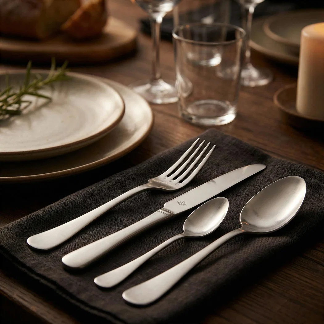 P10050P024-1 Loggia Vintage Finish Cutlery Set (24 Pieces) - Image 1