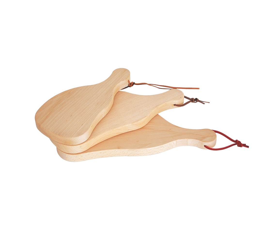 P_40_M Rossetti Beechwood Cutting Board with Hanging String (37x18.5x3cm) - Image 1