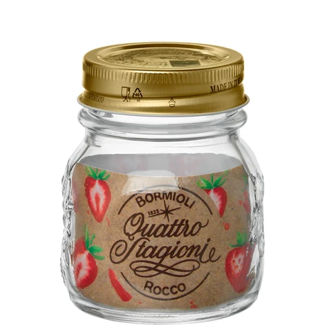 Quattro Stagioni Glass Mason Jar 150ml 2 Quattro Stagioni Glass Mason Jar 150ml - Image 1