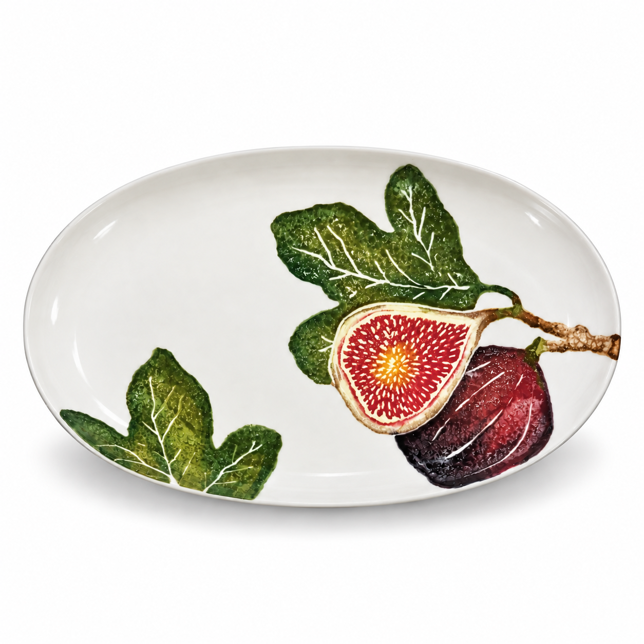 Rossetti Fig Oval Platter (32x21cm) Rossetti Fig Oval Platter (32x21cm) - Image 1