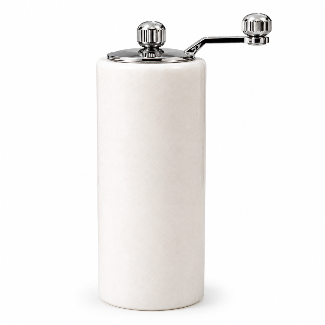 Rossetti Fuji White Marble Salt & Pepper Grinder Rossetti Fuji White Marble Salt & Pepper Grinder - Image 1