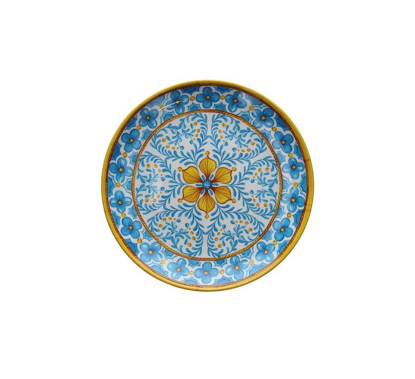 S0934L2NARC Narciso Round Melamine Show Plate Tray (45cm) - Image 1