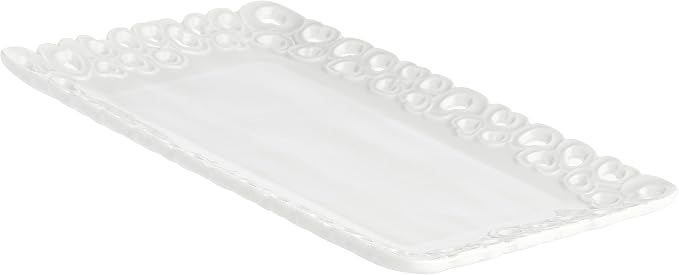 Valentino Ceramic Serving Dish Valentino Ceramic Serving Plate (27x19cm) - Image 1