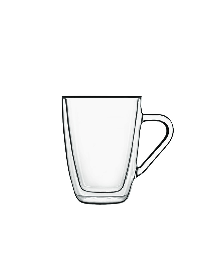 MainDocument 1738800 Thermic Glass Mug 320ml (Set of 2) - Image 1