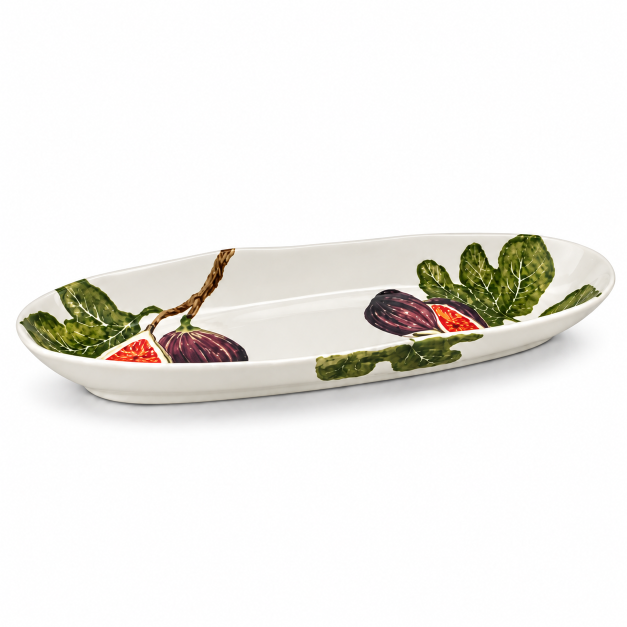 Fig Oval Long Platter 60x20cm Fig Oval Long Platter 60x20cm - Image 1