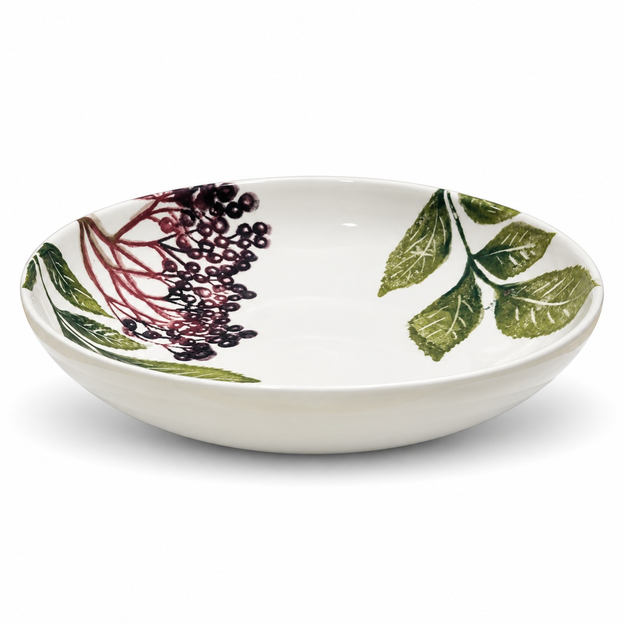 WILD BERRY PASTA BOWL RED Ø 24,5 x 4,5 cm 2 Wild Berry Pasta Bowl Red Ø 24,5 X 4,5 Cm - Image 1