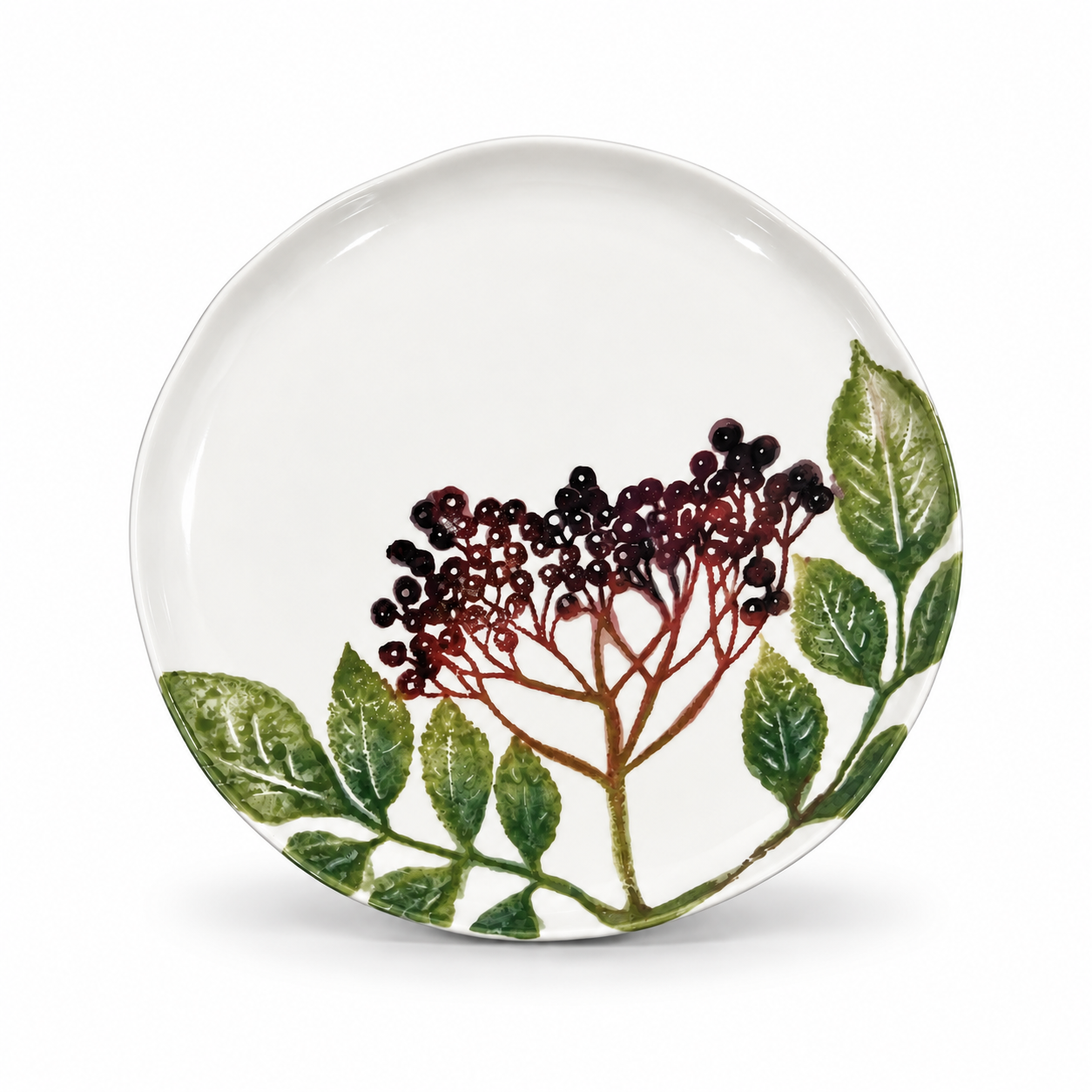 Wild Berry Organic Salad Plate 23 cm Wild Berry Organic Salad Plate Ø 23 Cm - Image 1